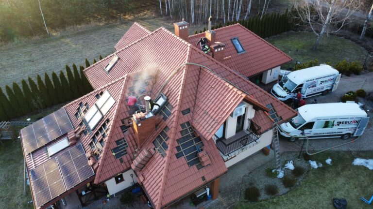naprawa dachu po kunie